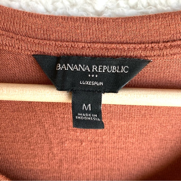 Banana Republic Women's rust luxespun sleeveless tank, Sz M - Picture 6 of 11